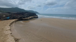 Praia no Brasil